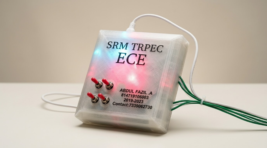 Campus IoT Automation System with 3D-Printed Translucent Enclosure